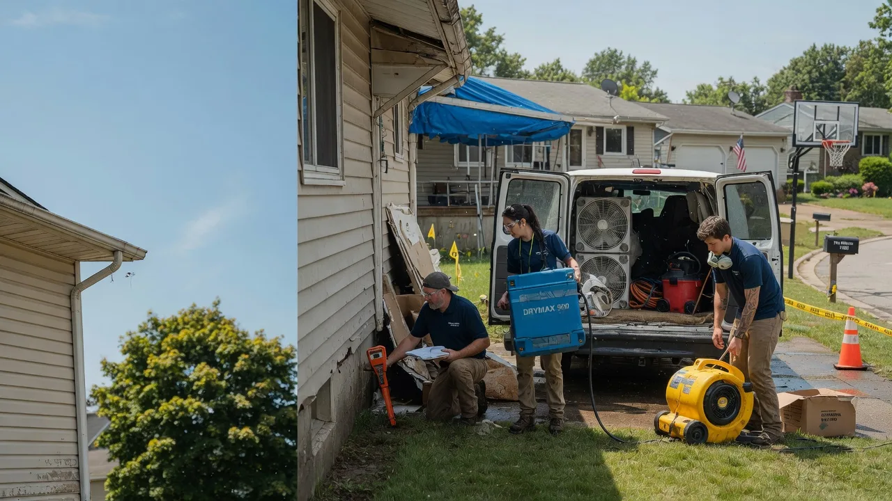 Ceiling Leak Cleanup in Herod, IL near me